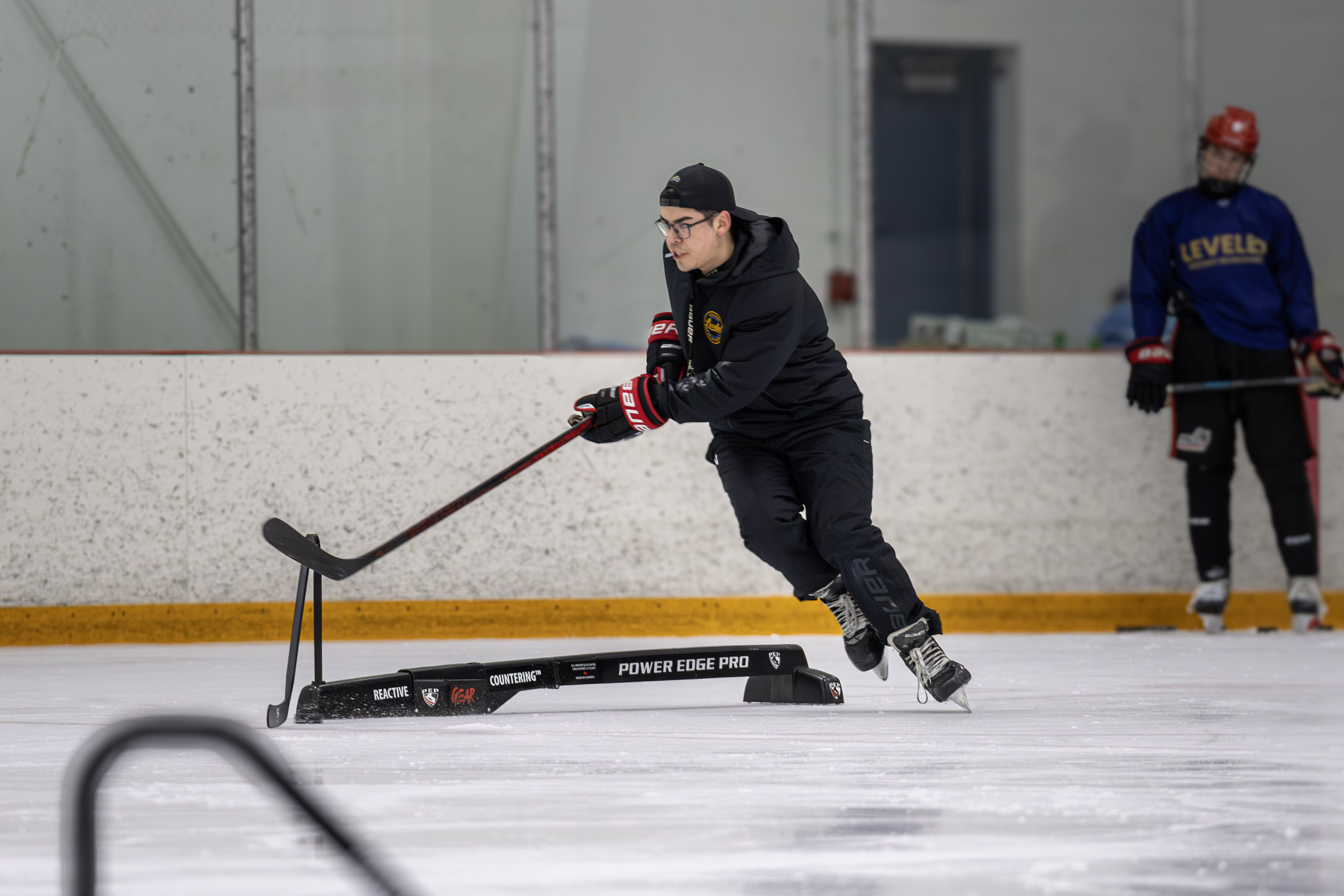 Private lesson on the ice
